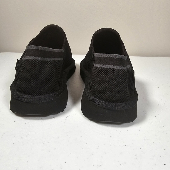 Hugo Boss Homium Slip-On Shoes Knitted Mules Comfort Flats Black Size Eur 41 NEW - Picture 4 of 13